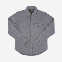 Load image into Gallery viewer, IHSH-254-GRY Iron Heart Kersey Western Shirt - Grey