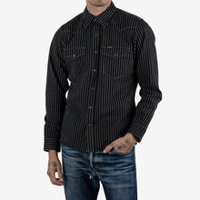 Load image into Gallery viewer, IHSH-62  12oz Wabash Western Shirt BLACK