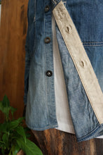 Load image into Gallery viewer, MOMOTARO 8oz Washed Selvedge Jail Pocket Shirt