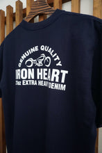 Load image into Gallery viewer, Iron Heart 7.5oz Loopwheel T-Shirt NAVY